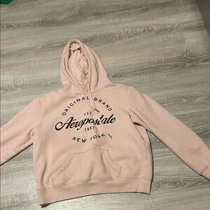 Aeropostale Light Pink Pullover Hoodie